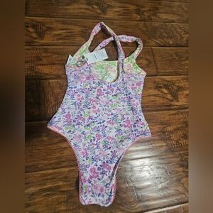 LoveshackFancy Hurley one piece swimsuit sz L